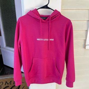 Pink hoodie
